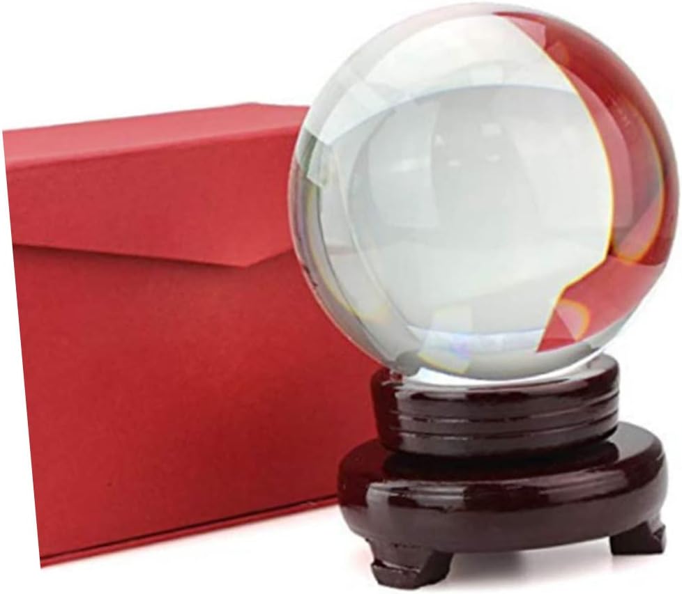 Wooden Crystal Ball Display Holder for Marbles and Glass Stones
