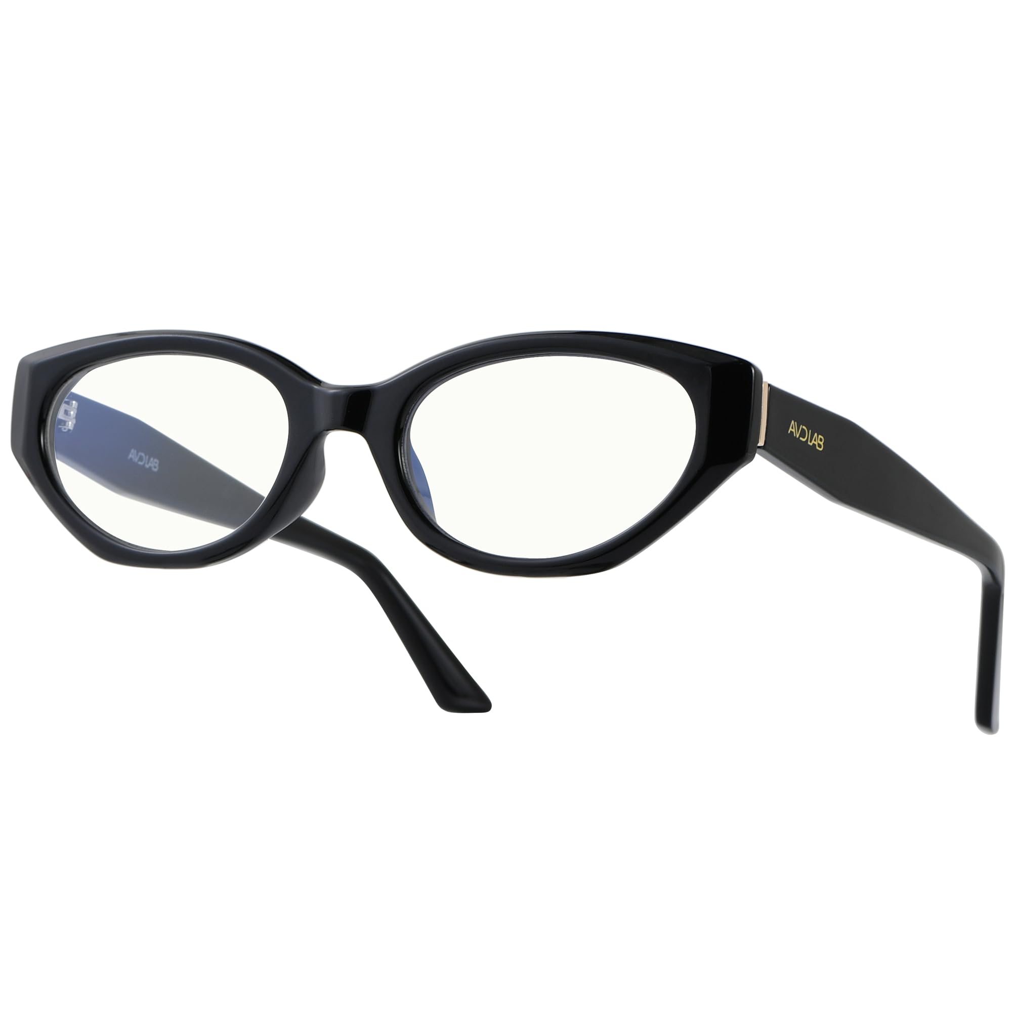 AB2211 damskie okulary blokujące niebieskie światło, bardzo duże okulary kocie oko