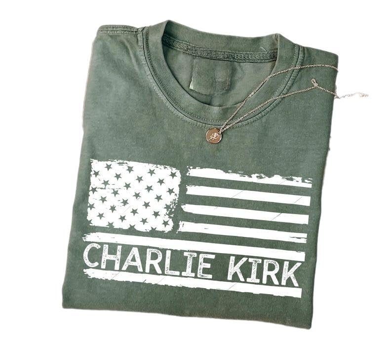 Charlie Kirk Rest in Power T-Shirt Gift for Women Men RIP Charlie Justice for Kirk Tee Rest in Peace Tribute Gifts