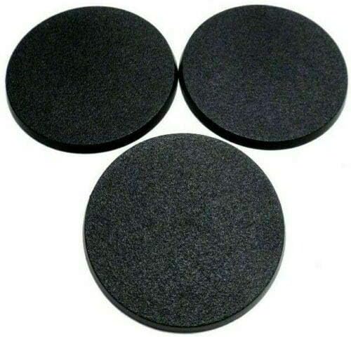 Lot of 3 160mm Round Bases for Warhammer 40k & AoS Games Workshop Astraeus Super Tank