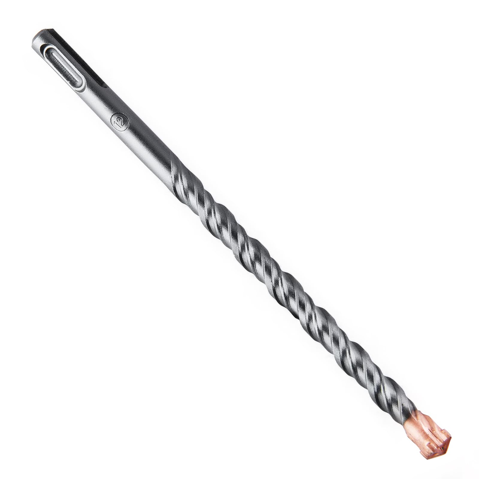 SUQIN Broca SDS Plus 12mm*200mm Broca Hormigon-Broca Pared Cruzadas-Puntas De Carburo De Primera Calidad Ideal Para Taladrar En Hormigón Piedra Natural Mampostería