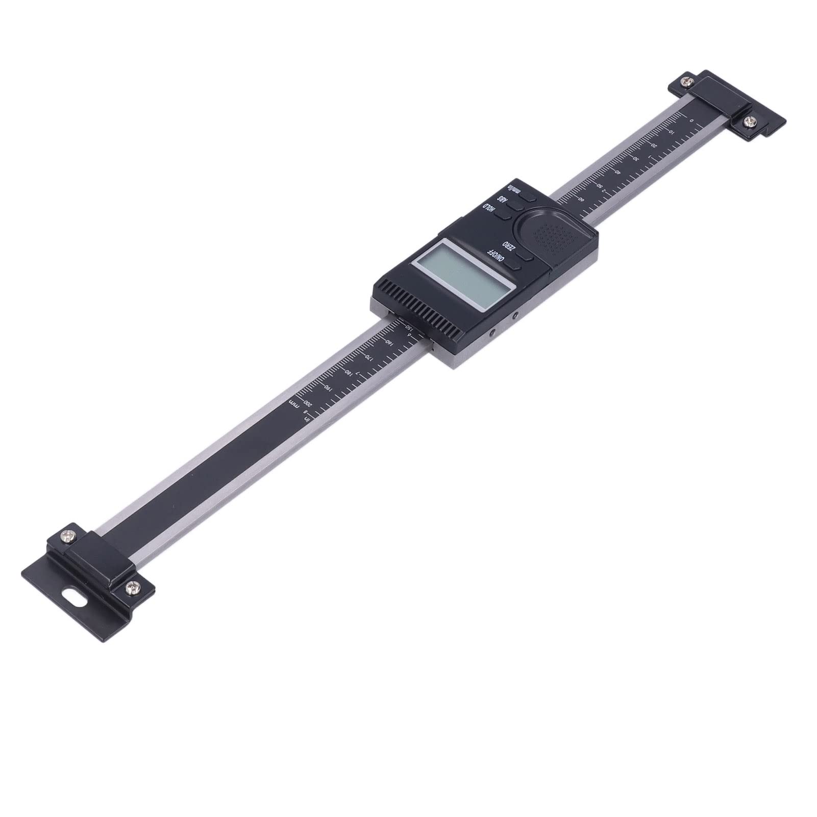 Vertikaler digitaler Messschieber, IP45, wasserdichtes LCD-Display, Laserskala, Edelstahl, für Fräsmaschinen und industrielle Messungen (0-200mm)