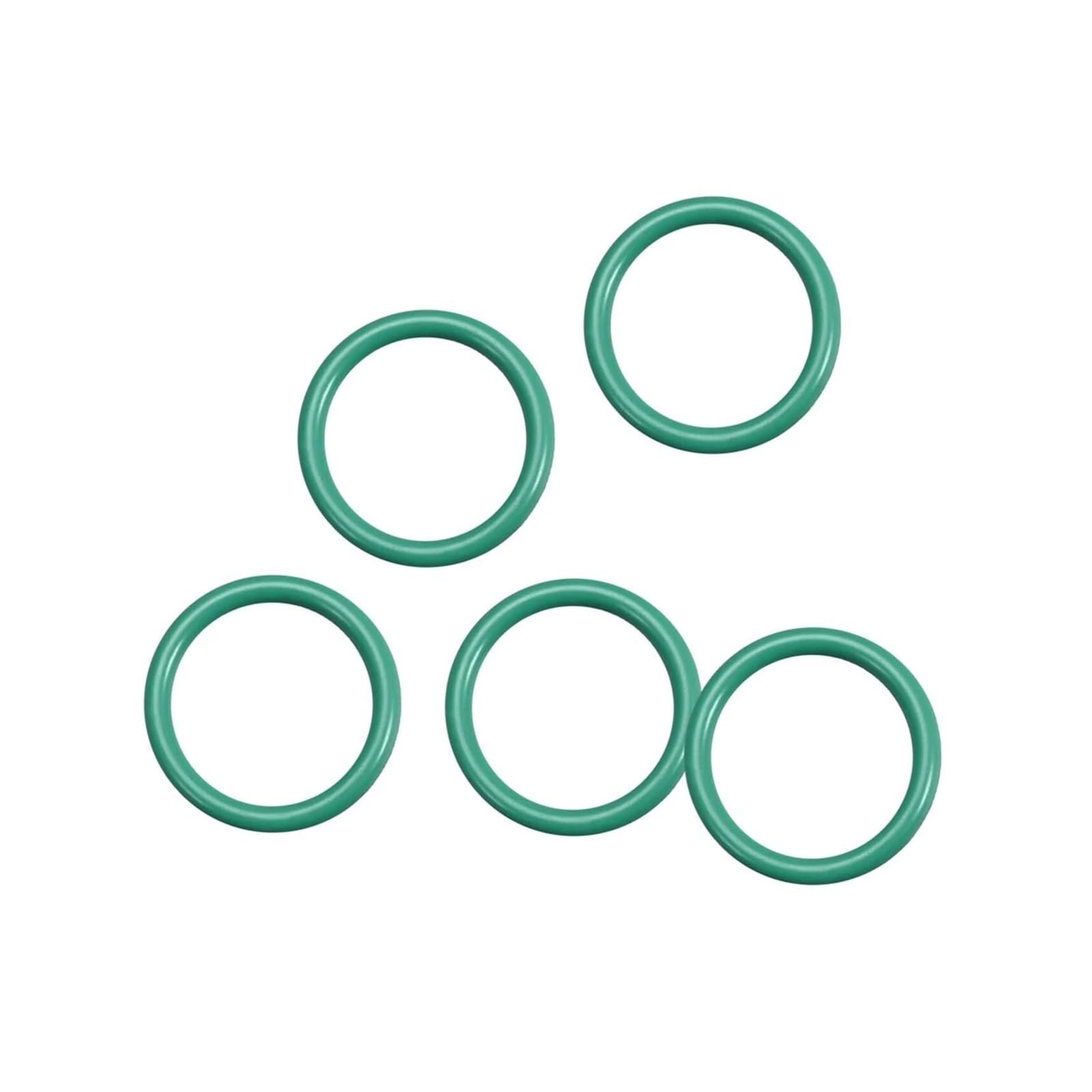 Joints toriques en caoutchouc fluoré, diamètre extérieur de 13mm, diamètre intérieur de 10mm, largeur de 1.5mm, joint d'étanchéité, réparations pneumatiques vertes, etc. Rondelle d'étanchéité 5 pièces