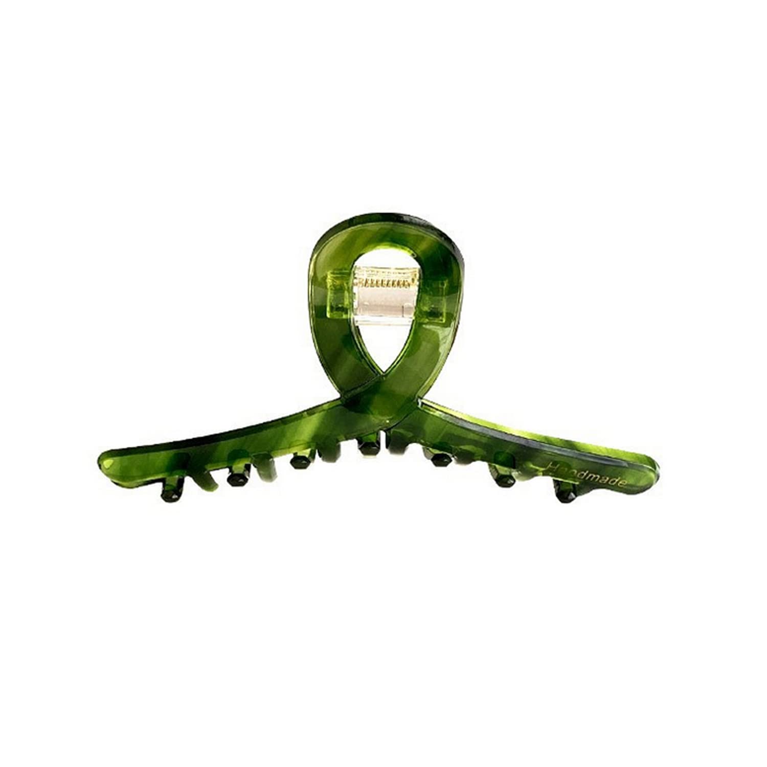 Bowknot Claw Clips,Cellulose Acetate Hair Clips,Big Claw Clips for Women,Pack of 2,G5