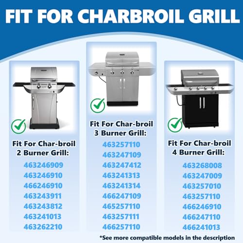 Image of Grill Grate & Emitter Plate for Charbroil Tru-Infrared Pre 2015 Grill Parts | for Charbroil 463241013 463243911 463270614 463246909 463270613 466241013 463270610 463270611 Grill Replacement Grates Parts