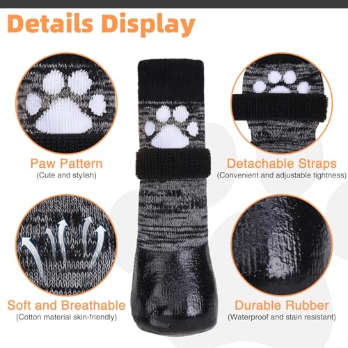 Sangles de contrôle de traction pour planchers en bois dur chien - 5