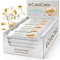 Nahrung hochkalorisch für Gewichtszunahme | Ausdauer-, Masse- & Energieriegel viel Protein & 530 Kalorien | Mahlzeiten Riegel vegan laktosefrei | CaloCake CaloVital 24er Box (Apfelstrudel)