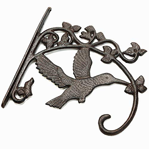 Sungmor Hummingbird Cast Iron Plant Hangers, Heavy Duty Brown Wall Hooks for Planters & Bird Feeders
Sungmor Hummingbird Cast Iron Heavy Duty Plant Hangers, Brown Wall Hooks for Decorative Lanterns & Wind Chimes
Sungmor Hummingbird Cast Iron Wall Hoo