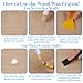 30+2Pieces Wood Filler Sticks, 30 Colos Wood Filler Putty Wax Crayons Furniture Repair Kit Putty Stick for Baseboard Cabinets Furniture Floors(with 2 Scrapers)