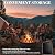 Round Fire Pit Cover 51-56" | Heavy Duty 600D Oxford Waterproof Outdoor Firepit Cover with Adjustable Buckle Strap for In-Ground Built-In Stone/Gas Fire Pits(Black, 51")