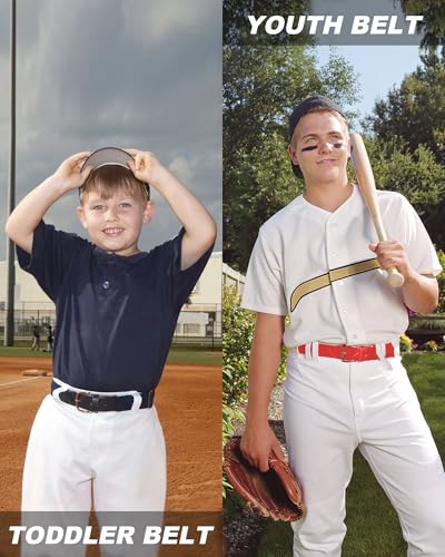 QBK Toddler And Youth Baseball/Softball Belt Kids Elastic Adjustable Uniform Belt For Boys And Girls - In Multiple Colors3