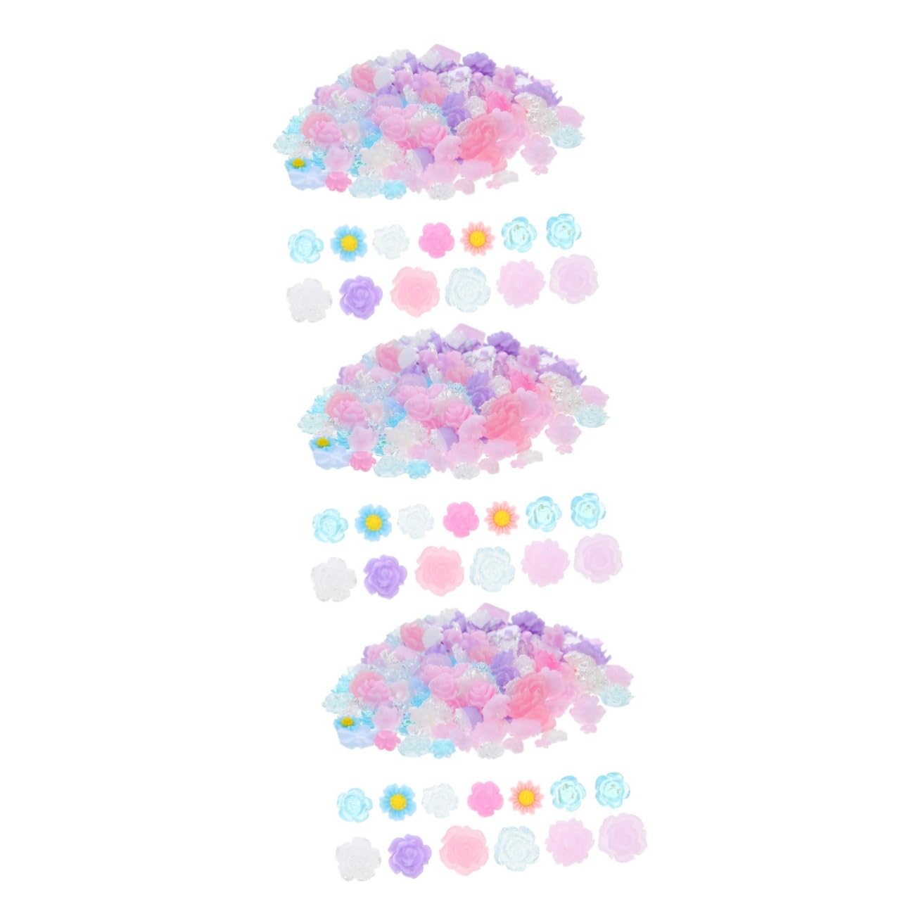 Perles pour décorations manucure diy FRCOLOR en résine contre les ongles ternes