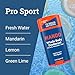 Mando Whole Body Deodorant For Men - Smooth Solid Stick - 72 Hour Odor Control - Aluminum Free, Baking Soda Free, Skin Safe - 2.6 Ounce (Pack of 2) (Bourbon Leather & Pro Sport)