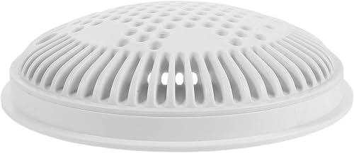 Inground Pool Main Drain Cap, Anti-Blockage Accessory, White