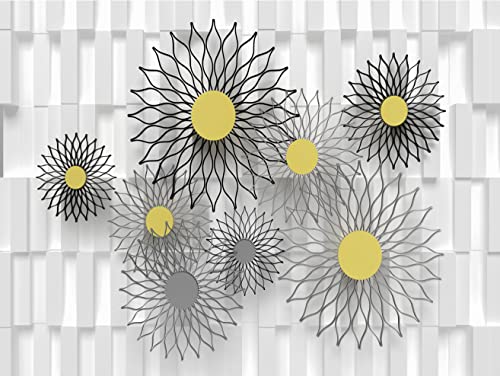 Image of Cabana Homes (48 inch x 36 inch) 3D Self Adhesive Wallpaper, Living Room, Bedroom, Sofa Background, Gypsum Board, Office