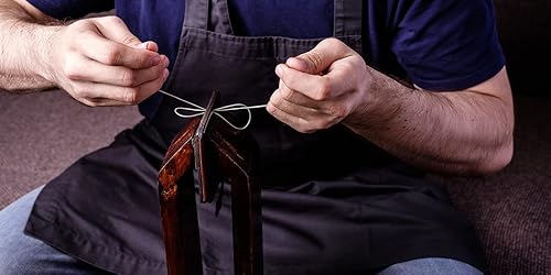 Miniatura 7 de Mandala Crafts Poni de costura de cuero a mano  Abrazadera de costura de cuero de mano, herramienta de tornillo de caballo para trabajos de cuero,