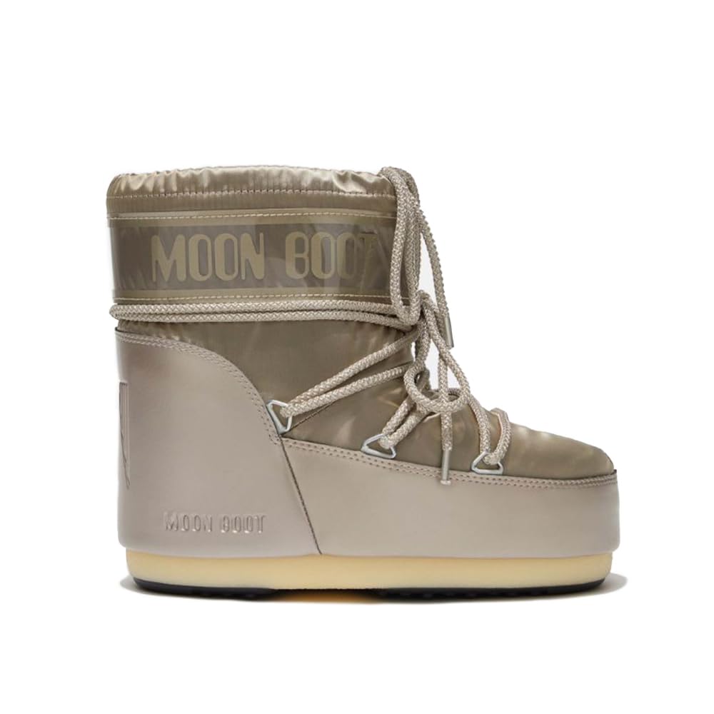 Moon Boot Botas de neve unissex Icon Low Glance, M9-10.5, W10-11.5