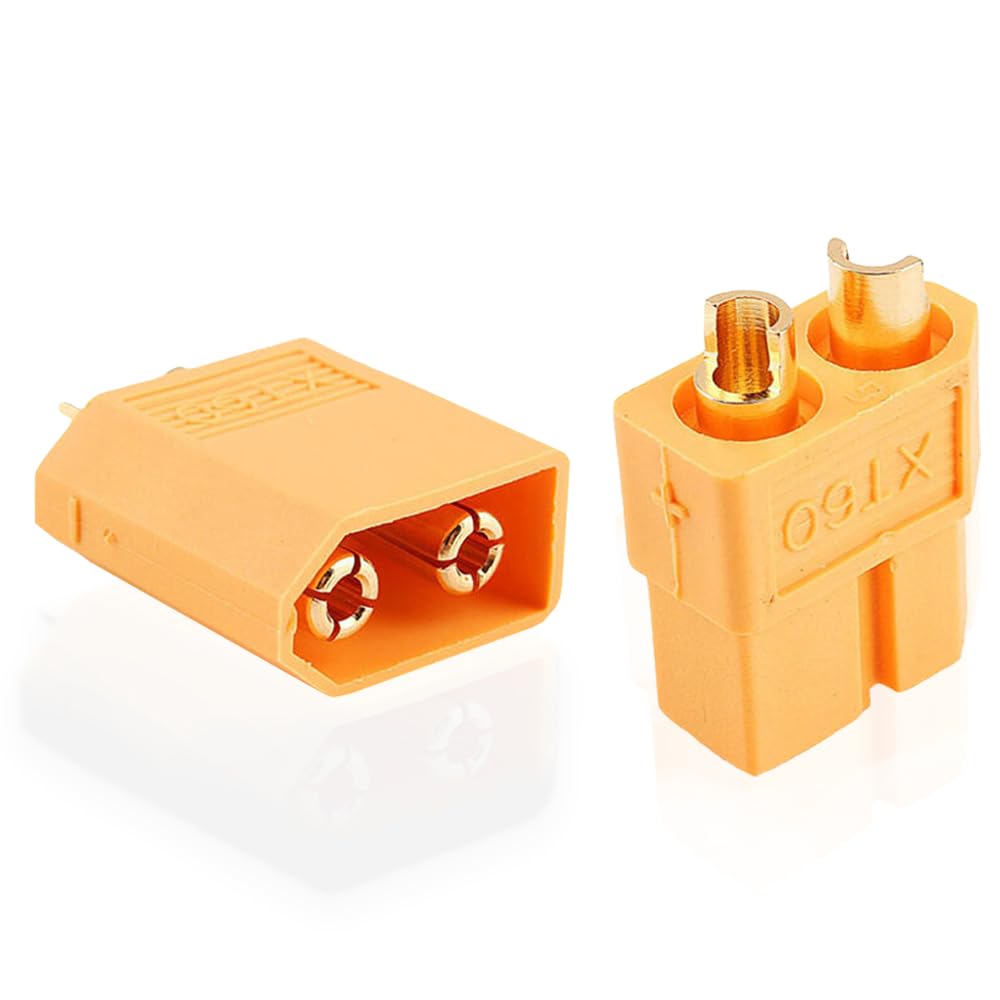 ICSTORE XT60, 2 PIN Power Supply Bullet Connector, Polarized Male and Female Socket, for High Power Application. (PACK OF 5) (B0CBWS2WHL) Amazon Price History, Amazon Price Tracker