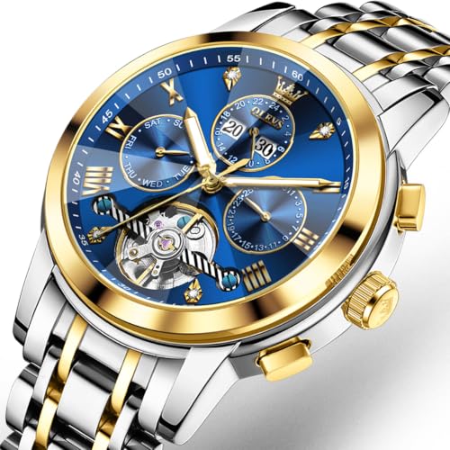 Image of OLEVS Men's Watch Waterproof Dress Casual Sport Watch Silicone Rubber Strap