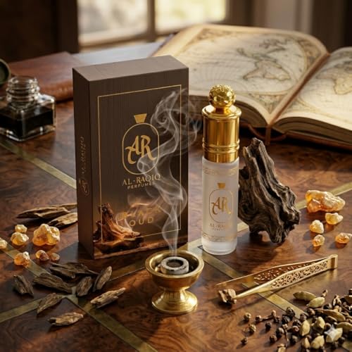 Image of Black Oud Attar, Woody & Musky Fragrance Unisex Non-Alcoholic Long Lasting Attar for Men & Women - 6Ml