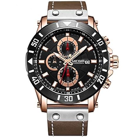 Cartel Lord Brown Chronograph Luxury Watch for Mens & Boys with Free Addic Watch (ML2081GRE-BKBN)