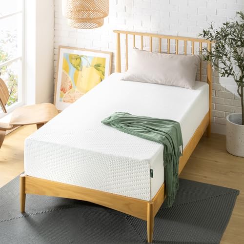 Image of Zinus 12 Inch Green Tea Essential Memory Foam Mattress, Twin, Mattress in A Box, Affordable Mattress, CertiPUR-US Certified