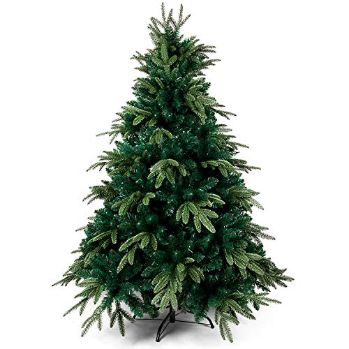 OZAVO Árbol de Navidad Verde Artificial de Pino(Verde,120cm 200 Ramas),Decoración Navideña,Maxi-Relleno PVC...