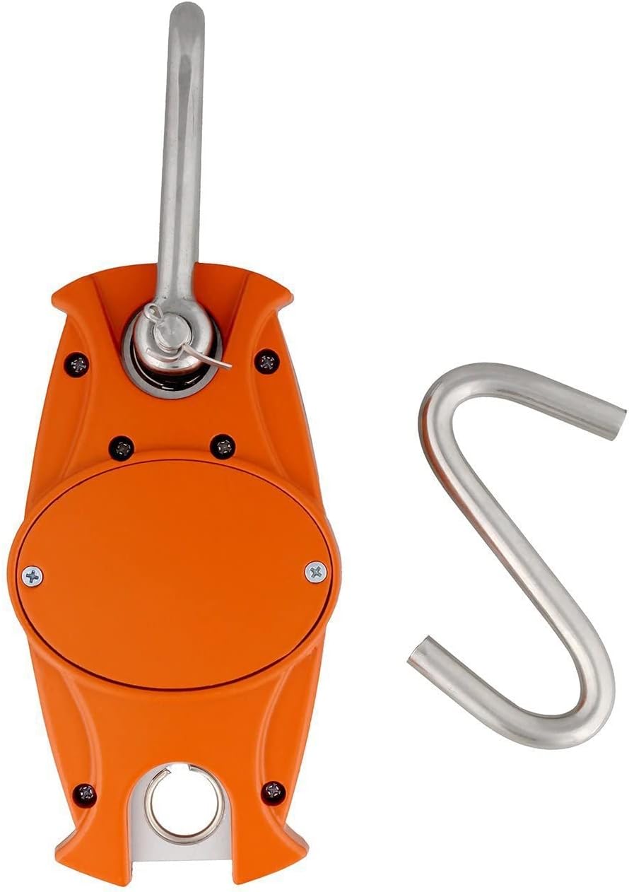 Luggage Scale, Portable Digital Hanging Baggage Scale for Travel,Mini Hanging Heavy Duty Hook Scale Portable Weight Balance Tool with LCD Backlight for Fishing Travel Industrial Hunting