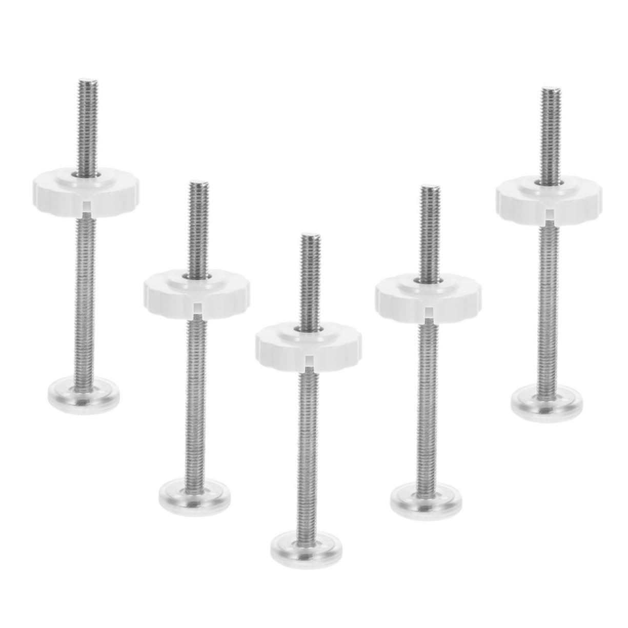 BESTonZON 4 Ensembles Quincaillerie pour Barrière De Sécurité pour Bébé Barrières De Sécurité pour Bébé Barrières De Protection Murale pour Barrière De Bébé Serrures 5 pièces * 4