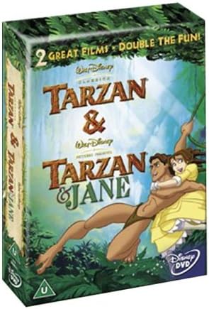 Tarzan Tarzan And Jane Disney Dvd Amazon Co Uk Kevin Lima Chris Buck Bonnie Arnold Tab Murphy Bob Tzudiker Noni White Dvd Blu Ray