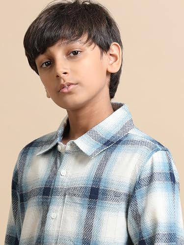 Image of Boys Tartan Checked Shirt 2-14 Years