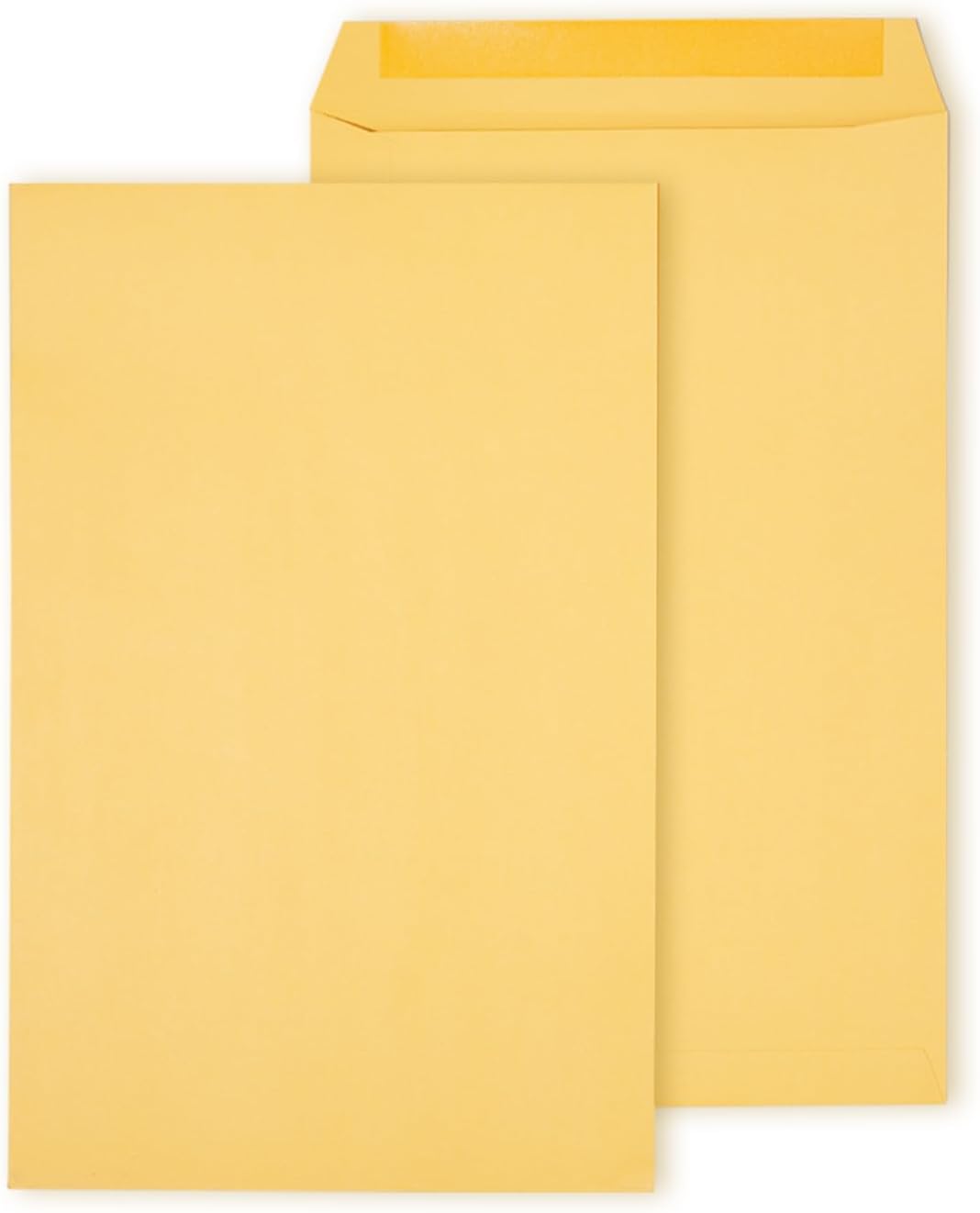 Staples 10 x 15 Clasp Catalog Envelopes, Brown Kraft, Gummed Seal with Metal Clasp, Heavy‑Duty Mailing Envelopes for Documents, 100/Pack