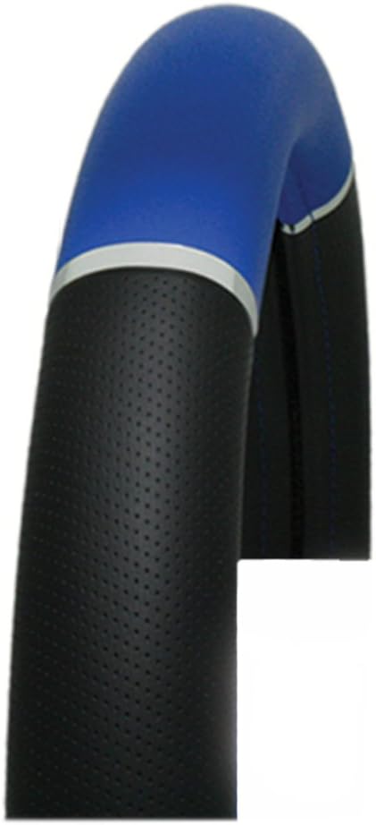 Grand General 54013 Black/Blue 18" Deluxe Steering Wheel Cover