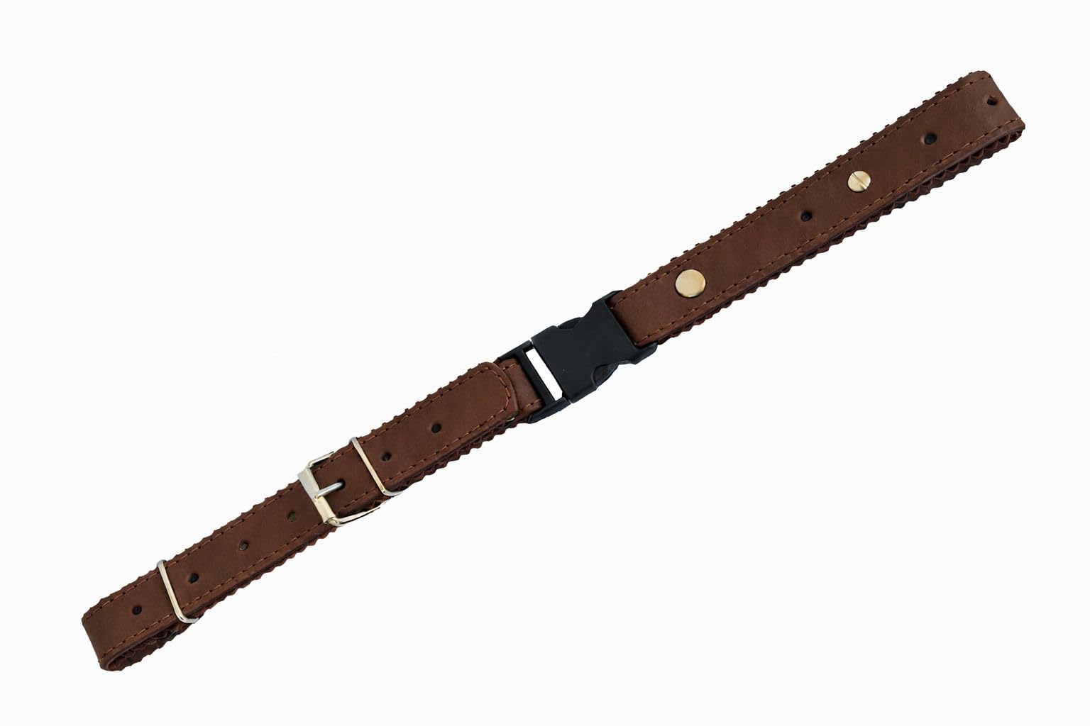 Generisch Steirische Harmonika Riemen Extravagant Brown-Vintage – edle Harmonikariemen in Braun Vintage-Optik, gepolstert, verstellbar, hochwertig verarbeitet, idealer Komfort für Harmonikaspieler