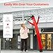 VEVOR Inflatable Tube Man Set, 6 ft Tall, Wacky Waving Inflatable Dancing Tube Guy with 1/15 HP Blower, PP Shell IPX3 Waterproof Blower Fan, for Outdoor Advertising Business Store Party