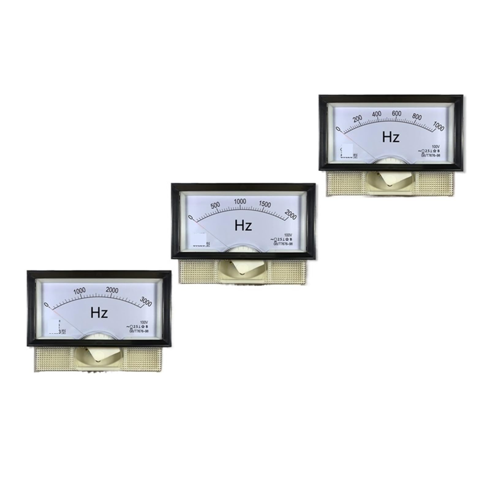 NURII 59L23 Intermediate Frequency Frequency Meter, 100V Input 200hz 300hz500hz1khz Hz Meter Intermediate Frequency Furnace 59L19(AC 2000Hz 100V)