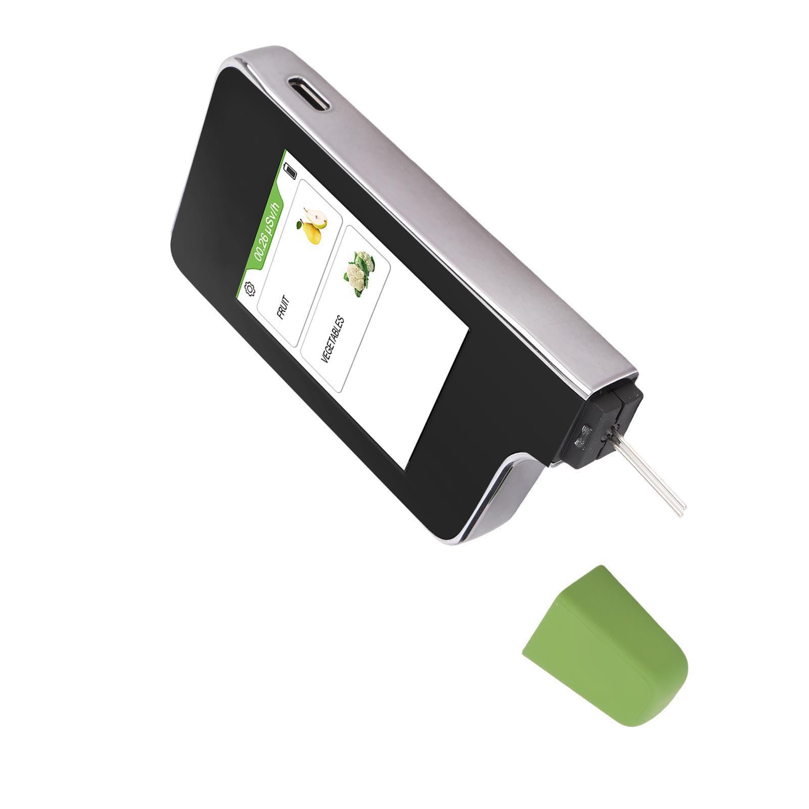 Jeffergarden Tester di Nitrati, Dispositivo Portatile per la Sicurezza Alimentare con Rilevamento di 3 Secondi e Display a Colori per Frutta e Verdura
