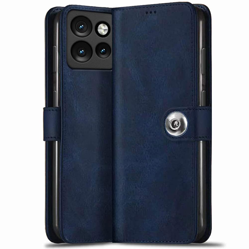 TheGiftKart Flip Cover Back Case for Motorola Moto Edge 50 Neo 5G | Genuine Leather Finish | Designer Button | Inbuilt Pockets & Stand | Flip Back Cover Case for Moto Edge 50 Neo (Faux Leather, Blue) (B0DGXH9578) Amazon Price History, Amazon Price Tracker