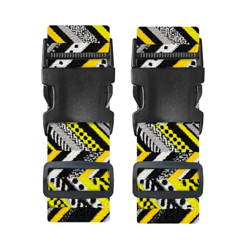 Image of Nuxovilar Luggage Straps Set for Suitcase 1.96x90.5in Polyester