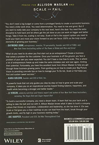 Scale or Fail: How to Build Your Dream Team, Explode Your Growth, and Let Your Business Soar