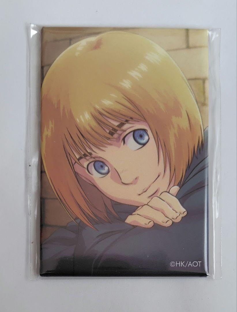 Amazon.co.jp: アルミン WIT STUDIO IGストア スクエア缶バッジ : おもちゃ