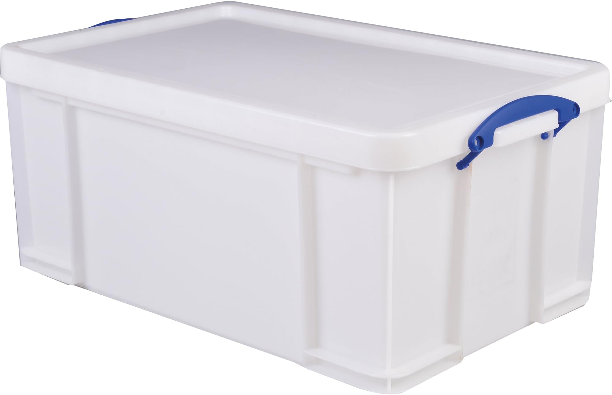 Really Useful Box Plastic Storage 64 Litre White Strong