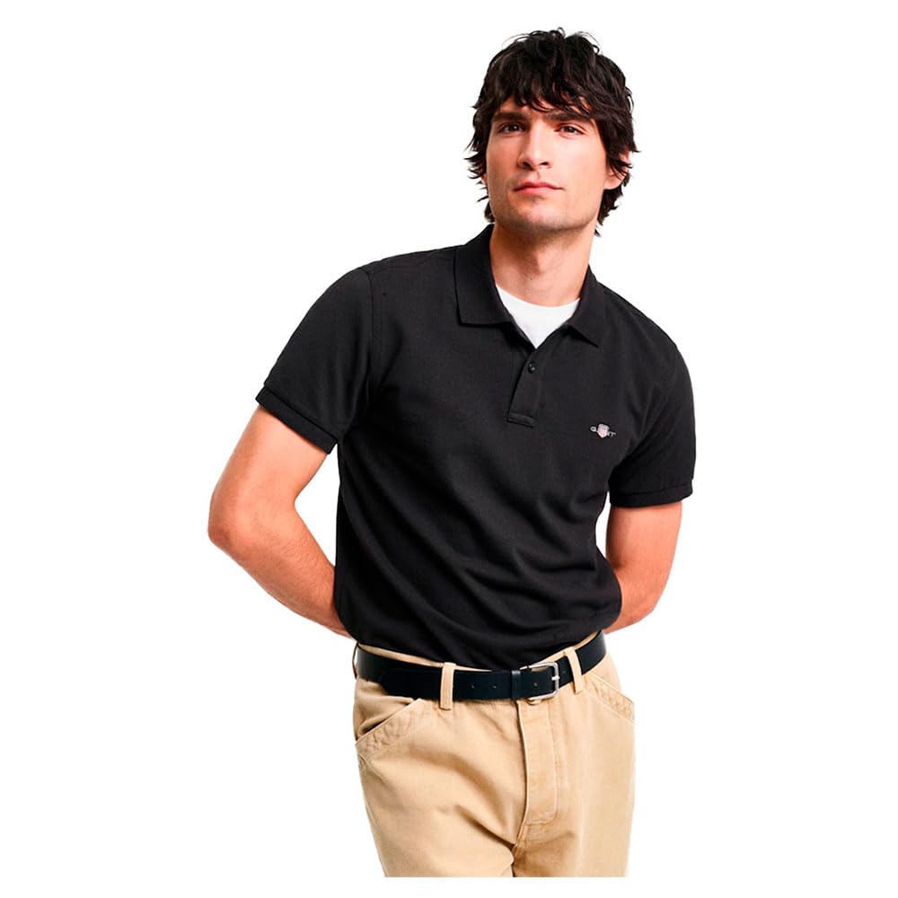 Gant Herren Slim Shield Ss Pique Polo Poloshirt SCHMALE Passform (1er Pack)