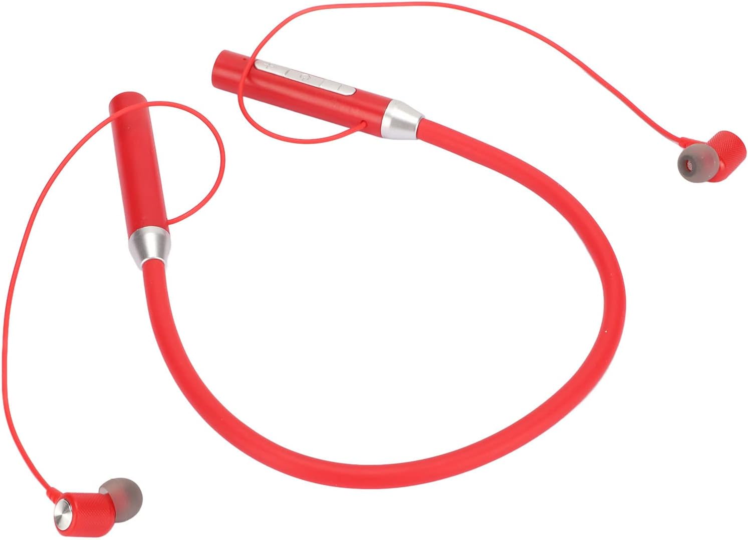 Neckband Bluetooth Headphones, Cordless Earbuds, IPX5 Magnetic Earphone, 8Hrs Long Playtime, for Home, Traveling, Outdoor, Business Trips (Red) - Image 6