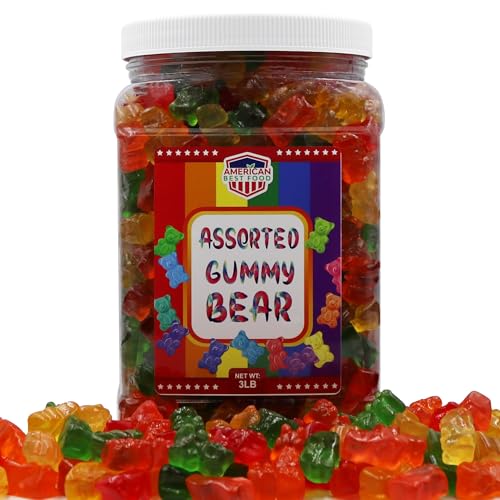 Gomitas Arcoíris Surtidas, Frasco 3 lb miniatura 3