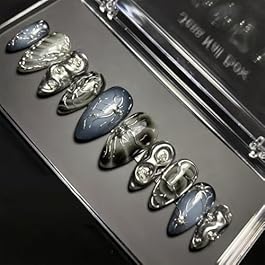 30pcs Goth Press on Nails...