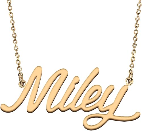 HUAN XUN Joyas personalizadas con dije inicial personalizado para mujeres y mujeres