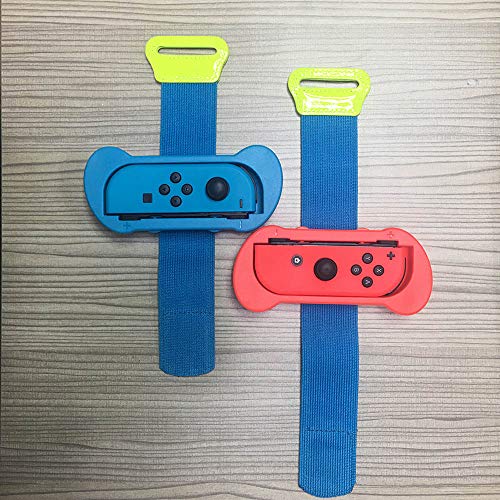 Cucudy Compatível com Nintend Switch Aperto de mão para o jogo de dança Joy-Con Acessórios Controlad