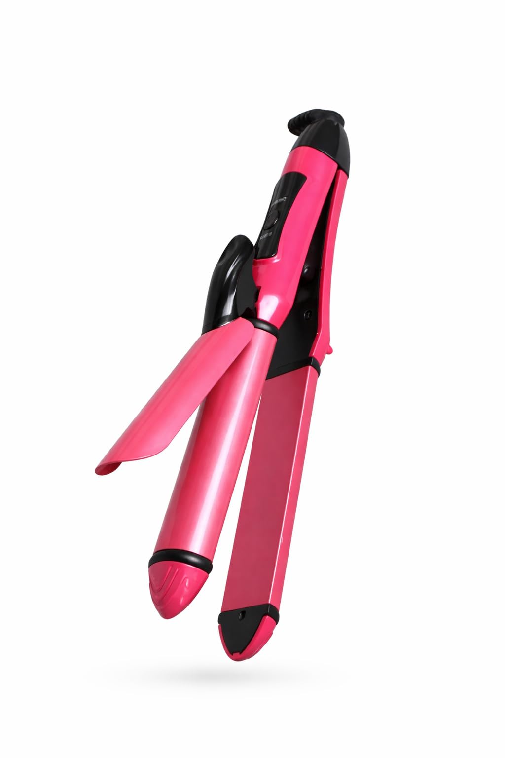 2-in-1 Hair Straightener & Curler | Ceramic Heating Technology for Smooth Straightening & Long-Lasting Curls | Fast Heat-Up, Even Heat Distribution, Salon-Style Hair Tool - Pink-image-34
