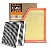 Cabin Engine Air Filter ACtivated Carbon Kit for 2019-2023 BMW X5 X7 X6 (3.0L ONLY), 2017-2023 BMW